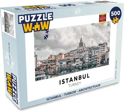 Obrázok produktu pre MuchoWow® Puzzle 500 ks Istanbul - Turecko - Architektúra