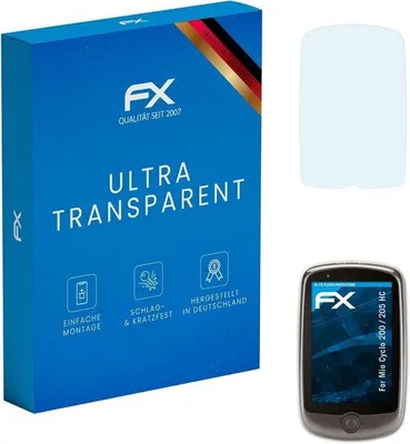 Produktbild von Famanu Displayschutzset für Navigationsgeräte 3er-Pack, klar, passend für GPS-Geräte