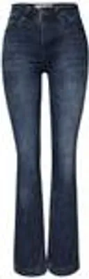 Produktbild von QR Style Bootcut,hw,blue black 17234 blue black random washed Größe 26i/32