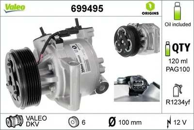 Image de Compresseur d'air VALEO 699495