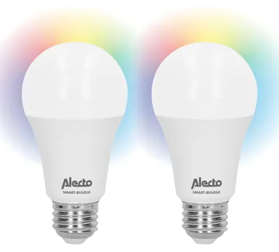 Zdjęcie produktu dla Inteligentne żarówki LED Wi-Fi, 2 sztuki, ściemnialne, kompatybilne z Alexą