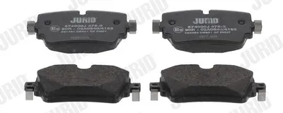 Produktbild von JURID Bremsbeläge Satz Hinten für JAGUAR XJ (X35, J12, J24) 574000J
