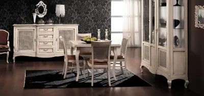 Obrázek produktu pro Jídelní stůl Antique Style Nábytek z masivního dřeva Italské dřevěné stoly