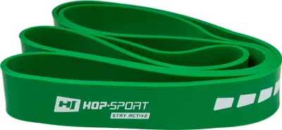 Produktbild von Hop-Sport Fitnessband aus Latex 23-57kg HS-L044RR  Wiederstandsband Gymnastikband für Kraft & Fitnesstraining und Muskelaufbau  - Grün