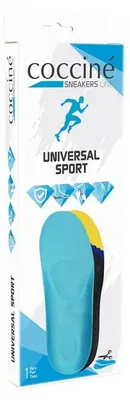 Produktbild von Einlegesohlen für Sneaker von Universal Sport Coccine, Größe 44–47
