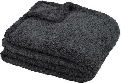 Immagine prodotto di Coperta MONTREAL 130x160 cm Copriletto in pelliccia antracite