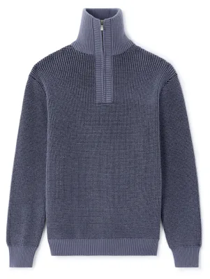 Produktbild von Celio Mewaffle-Pullover mit Stehkragen L