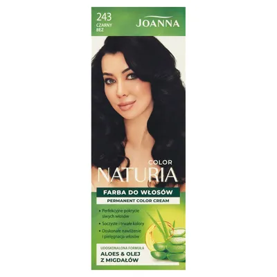Obrázek produktu pro Joanna 243 Čistý Černý Barvící Krém - Profesionální Odstín Bez účinků