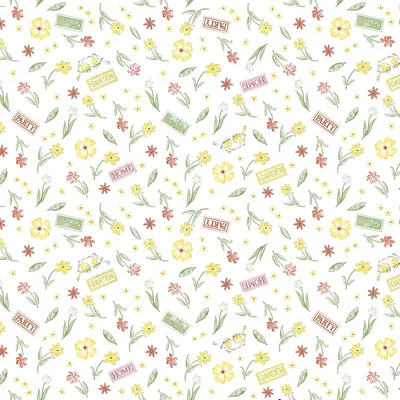 Produktbild von Airlaid Tischdecke Gartenparty, 80 x 80 cm, 20 Stück - Mank - Mitteldecke Floral Streublumen