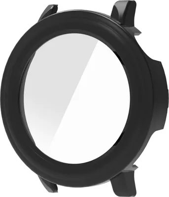 Immagine prodotto di Per Huawei Watch GT 5 Pro 42mm Custodia in plastica per orologio + vetro rigido protettivo Nero