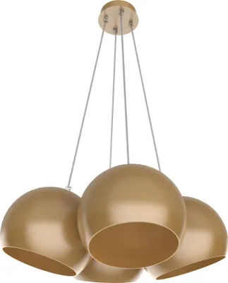 Produktbild von JOE Pendelleuchte, 4XE27, max. 42 W, Metall, mattweiß, D25 cm