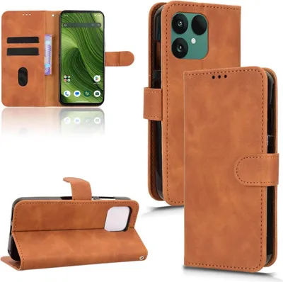 Obrázok produktu pre Kryt z umelej kože pre Fairphone 6 Skin Feel Magnetic Flip Book Wallet Case