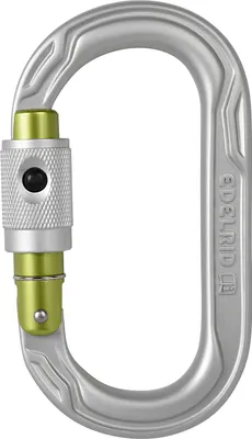 Produktbild von Edelrid Oval Power 2500 Permalock Karabinerhaken Silber Silber One Size