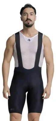 Produktbild von Etxeondo Orhi Performance Trägerhose Schwarz M Mann Schwarz M