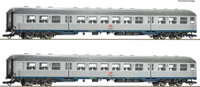Produktbild von Roco 6200035 2-tlg. Set 2: Nahverkehrswagen, DB AG