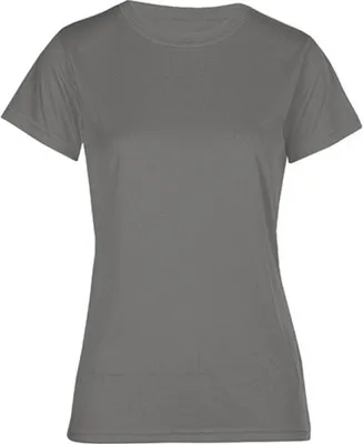 Obrázok produktu pre Promodoro 3521 | Dámske športové tričko Performance + UV ochrana - Farba: svetlosivá (jednofarebná) - Veľkosť: S