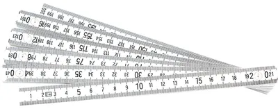 Zdjęcie produktu dla BRÜDER MANNESMANN Maßstab 810-PVC-2M 2m