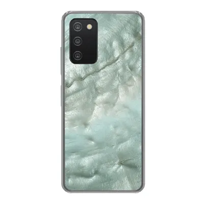 Produktbild von MuchoWow® Handyhülle Schutzhülle Hülle für Samsung galaxy a73 Natursteine - Grün - Perlmutt Silikon Softcase Handy Hülle - Handyhülle
