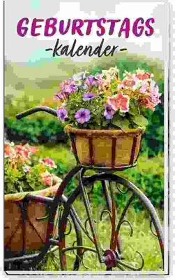 Produktbild von Trötsch Taschenkalender Geburtstagskalender Romantik
