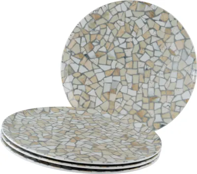 Obrázok produktu pre CreaTable, 24693, Stone Collection Siena, Pizzateller 4-tlg, Steinzeug