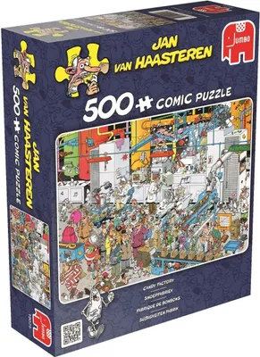 Produktbild von Jan van Haasteren - Süßigkeitenfabrik - 500 Teile