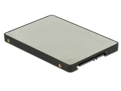 Produktbild von Delock 62792 - SATA - M.2 - Schwarz - Silber - 6 Gbit/s - 0 - 70 °C - -40 - 85 °C