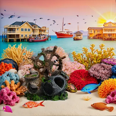 Productafbeelding van Aquarium Decoratie voor Betta Vissen