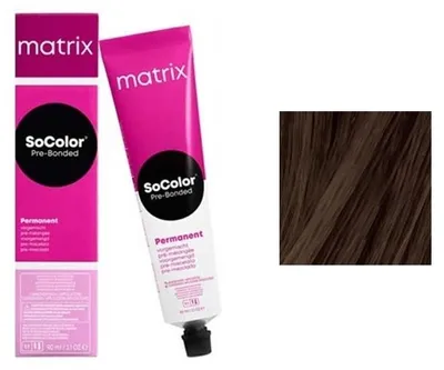 Produktbild von Matrix SoColor Pre-Bonded Haarfarbe - 6A Dunkelblond Asch (90 ml)