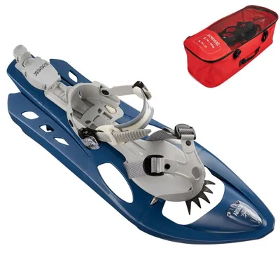 Produktbild von Schneeschuhe Schneeschuh-Set - Verstellbar Schuhgröße 36 bis 47 - Edelstahl - Zum Wandern im Schnee