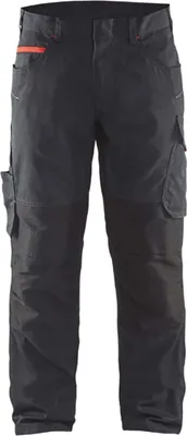 Produktbild von Blakläder Arbeitshose 14951330 schwarz/rot Uni, 46