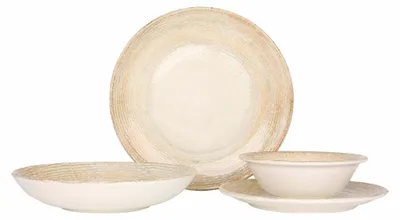 Produktbild von Bonna Geschirrset (Medium)  - Patera - 24 teilig - 6 Personen - Porzellan