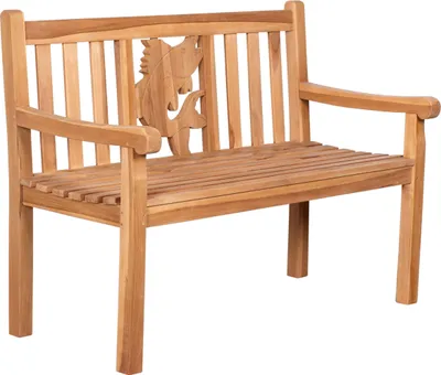 Produktbild von Gartenbank Fisch Teak 120 cm