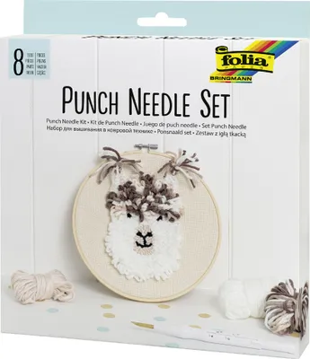 Obrázek produktu pro folia 23411 folia Sada děrovacích jehel Alpaca, 8 kusů