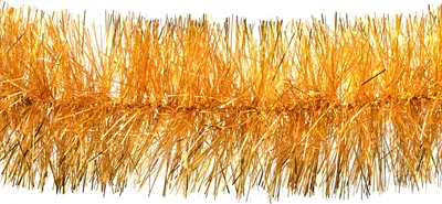 Produktbild von Weihnachtsgirlande Lametta 10cm x 3m Gold