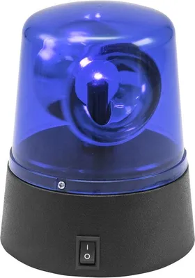 Immagine prodotto di EUROLITE LED mini luce polizia blu USB/batteria