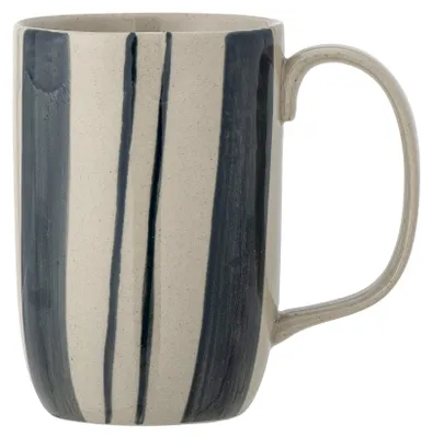 Produktbild von CREATIVE COLLECTION | Allium Becher, Blau, Steingut | D8,5xH11,5 cm | 82057647