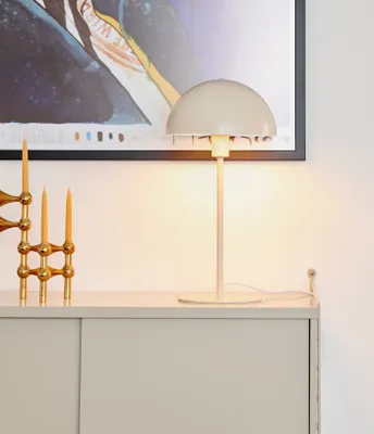 Produktbild von Nordlux Ellen Tischleuchte beige, hellgrau Tischlampe E14 48555009