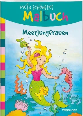 Produktbild von Mein schönstes Malbuch. Meerjungfrauen. Malen für Kinder ab 5 Jahren
