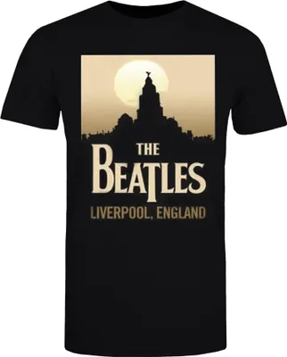 Produktbild von The Beatles - "Liverpool, England" T-Shirt für Damen RO1522 (XL) (Schwarz)