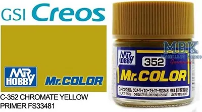 Obrázok produktu pre GUNZE GSC352 Chromátový žltý základný náter FS33481 (10 ml)