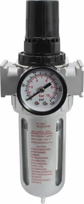 Obrázok produktu pre Filter, reduktor tlaku pre pneumatické rozvody 1/2'' Satra