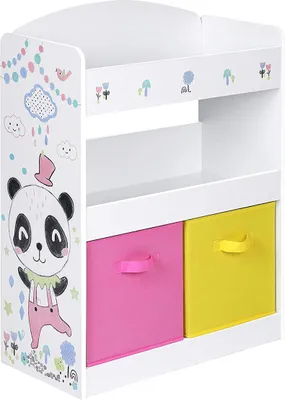 Produktbild von Spielzeugregal mit 2 Aufbewahrungsboxen