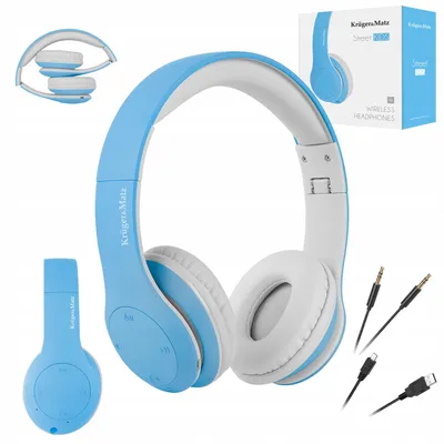 Produktbild von Bluetooth-Kopfhörer für Kinder Krugermatz Street Kids mit Mikrofon 89 dB