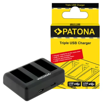Obrázok produktu pre PATONA 1422, Nabíjačka batérií, 40 g, Čierna