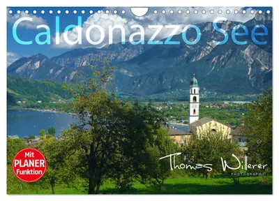 Produktbild von Caldonazzo See (Wandkalender 2027 DIN A4 quer), CALVENDO Monatskalender