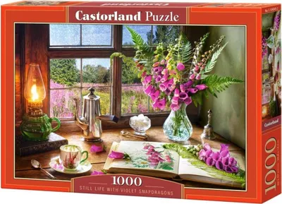 Immagine prodotto di Castorland Natura morta con violette, Puzzle 1000 Teile
