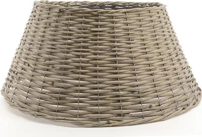 Produktbild von Abdeckung für Christbaumständer Weide Grau Weihnachtsbaumständerhülle Ø 56cm