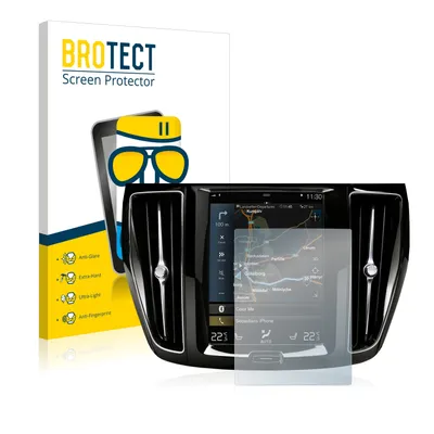 Produktbild von BROTECT Entspiegelungs Schutzglas für Volvo S60 Sensus Connect 2020 Schutzfolie Panzer Folie Glas Display Schutz matt