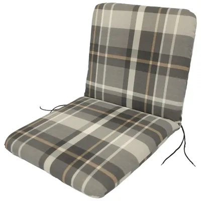 Produktbild von Sesselauflage 88 x 7 x 45 cm Baumwolle Grün