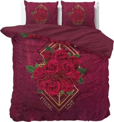 Image de Sleeptime Eternal love Rouge 240 x 200/220 cm